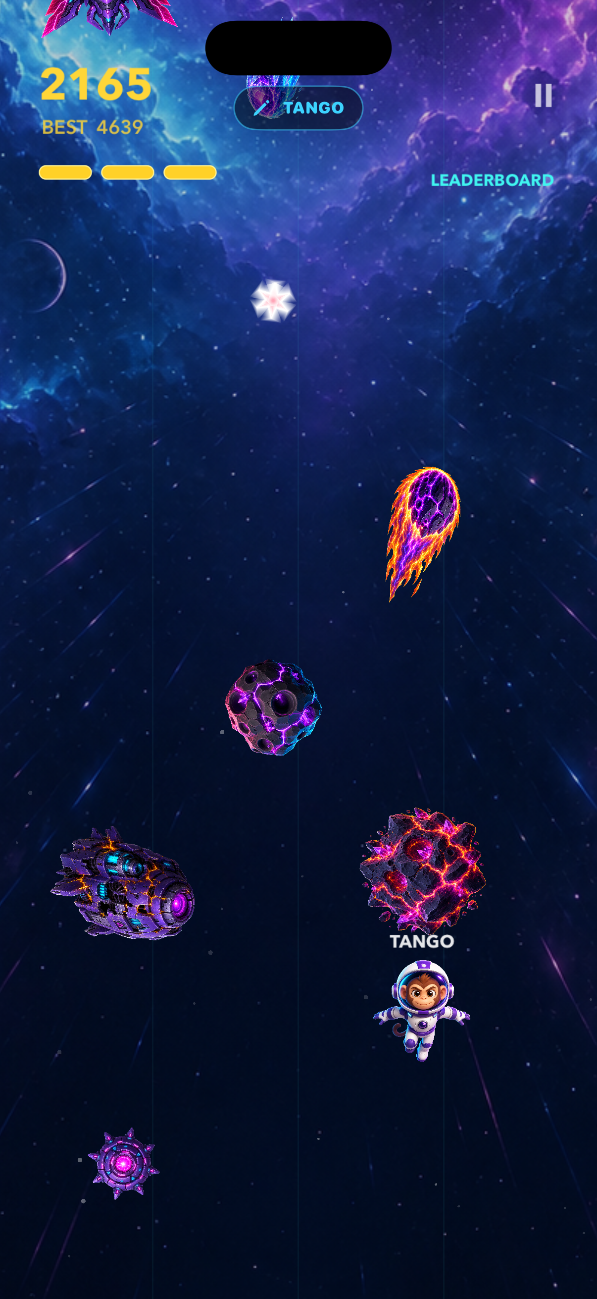Dodge the galaxy gameplay